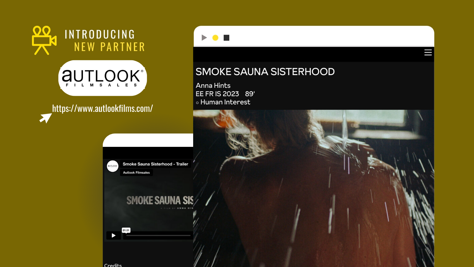 Read more about the article Autlook Filmsales Launches Smoke Sauna Sisterhood Website Powered by usheru  