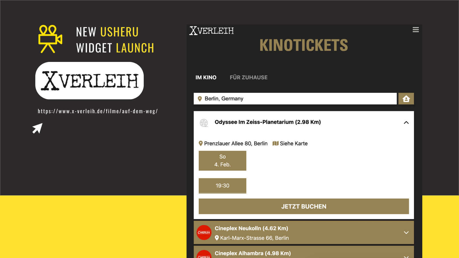 Read more about the article X Verleih Unveils Brand New usheru Widget on Their Movie Website