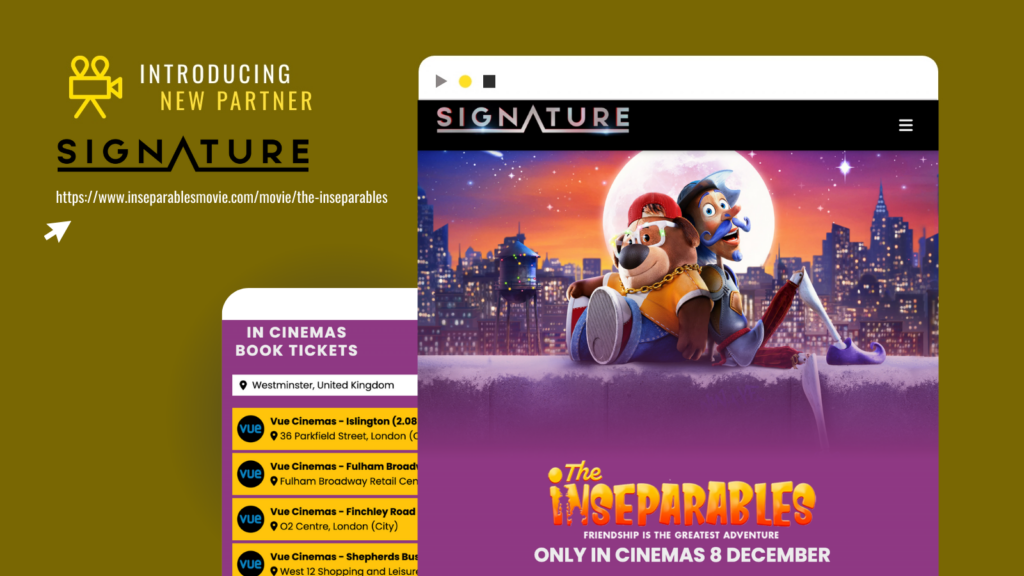 SIgnature Entertainment Inseparables Website Image