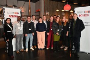 usheru took part in a Screen International and Saudi Film Commission roundtable at Berlin's European Film Market 2025. usheru CEO Oliver Fegan is pictured here in a group photo with all of the participants in the discussion.